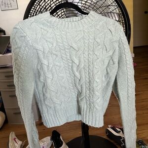 Teal sweater